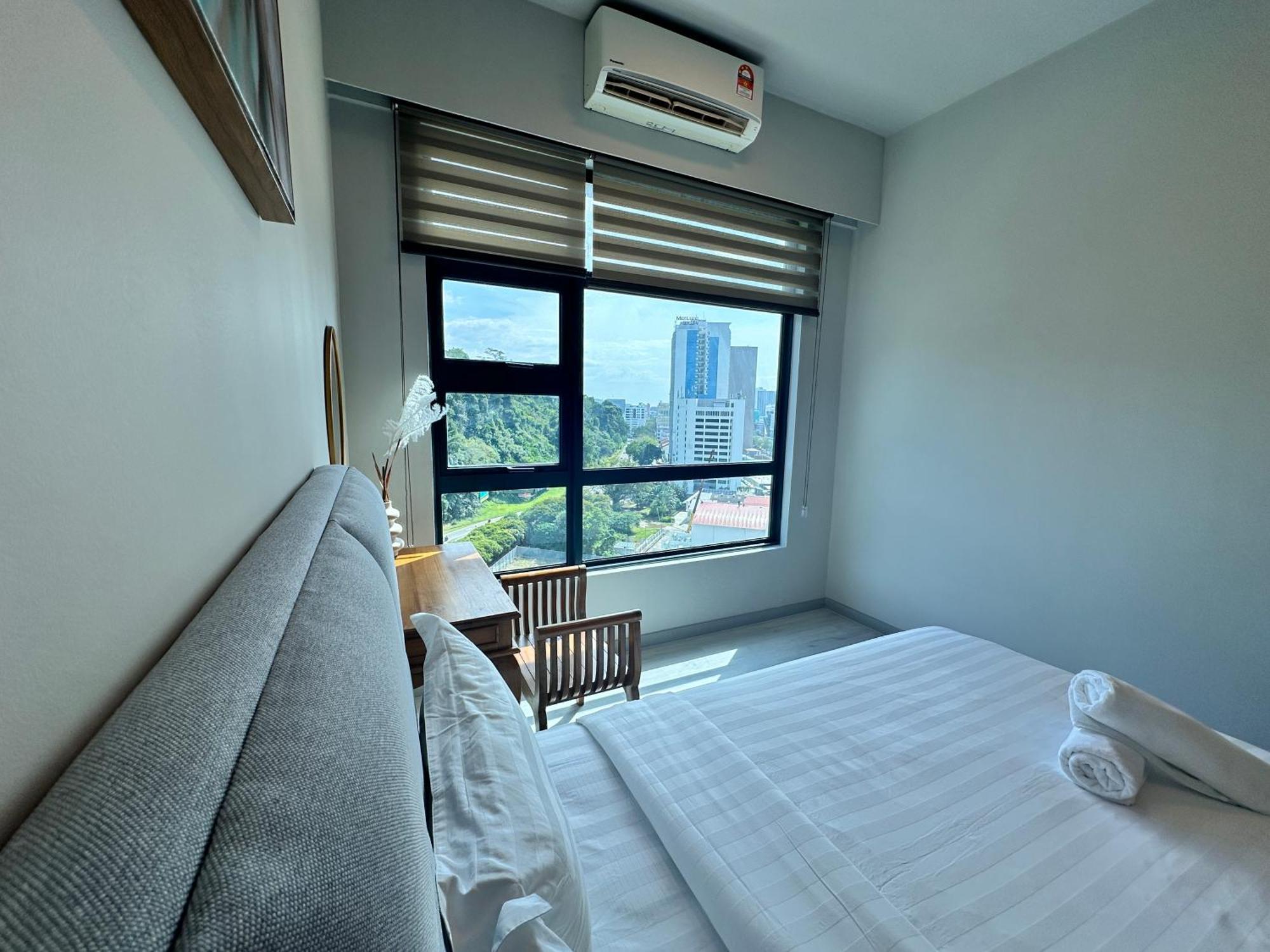 Jq1 Sea & Pool Or City View Wifi I Washing Machine For Some Units I Cuckoo Water Jesselton Quay By R2 Kota Kinabalu Kültér fotó